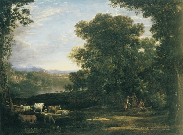 People tending to animals by Claude Lorrain